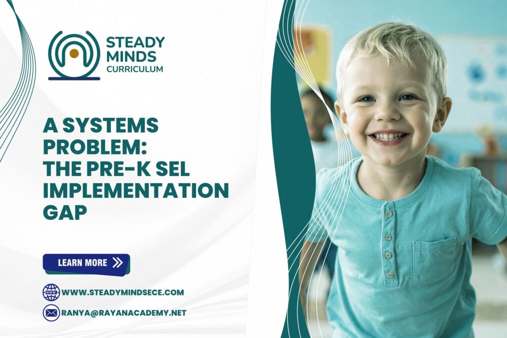 A Systems Problem: The Pre-K SEL Implementation Gap Pre-K SEL Implementation Gap