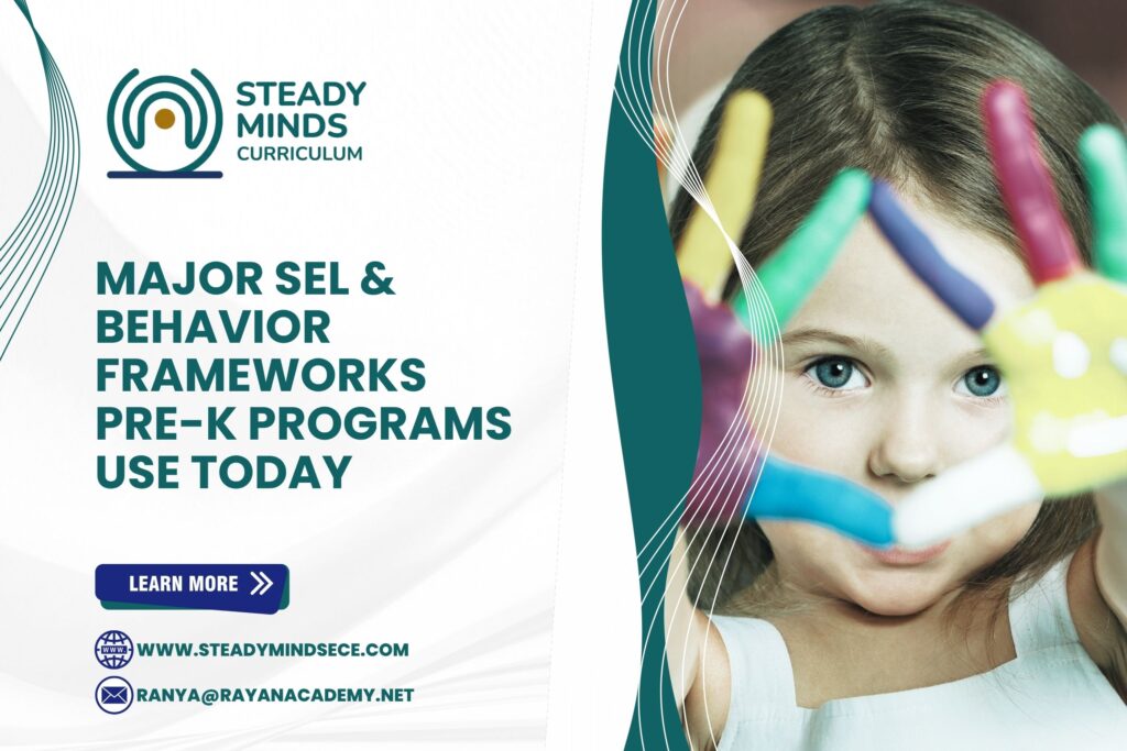 Major SEL & Behavior Frameworks Pre-K Programs Use Today major sel